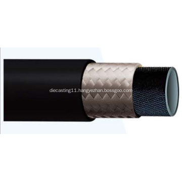 One-layer Fiber Braided Rubber Tube